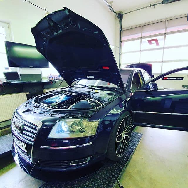Audi A8 4.2 TDI v dílně Powerchip