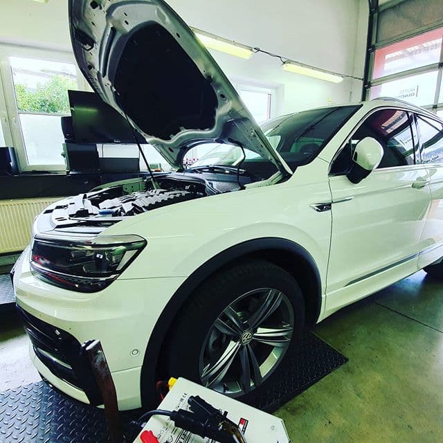 VW Tiguan 2.0 TDI v dílně Powerchip