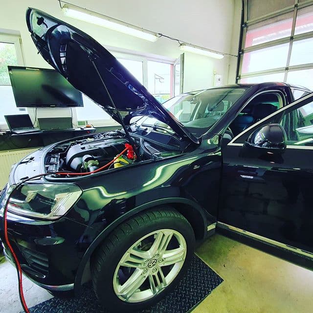 VW Touareg 3.0 TDI v dílně Powerchip